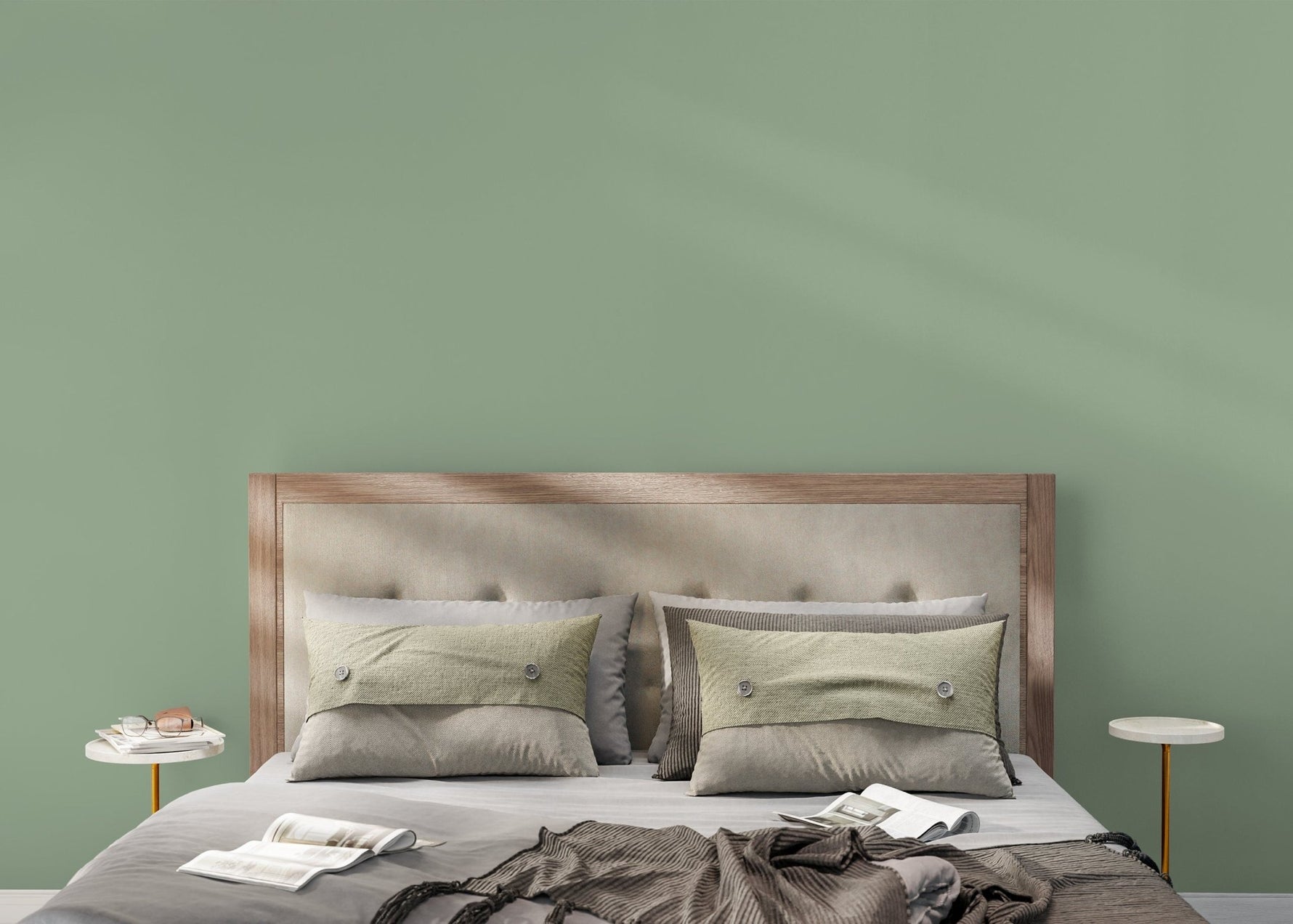 Mint Serenity Wallpaper - D473 - WallTrend