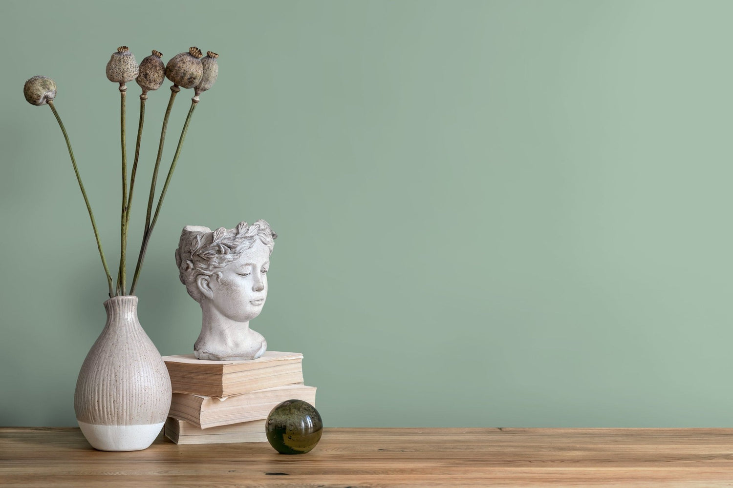 Misty Aqua Geometric Wallpaper - D430 - WallTrend
