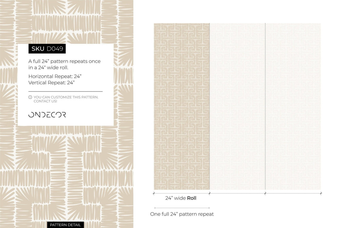 Modern Abstract Lines Wallpaper - D049 - WallTrend