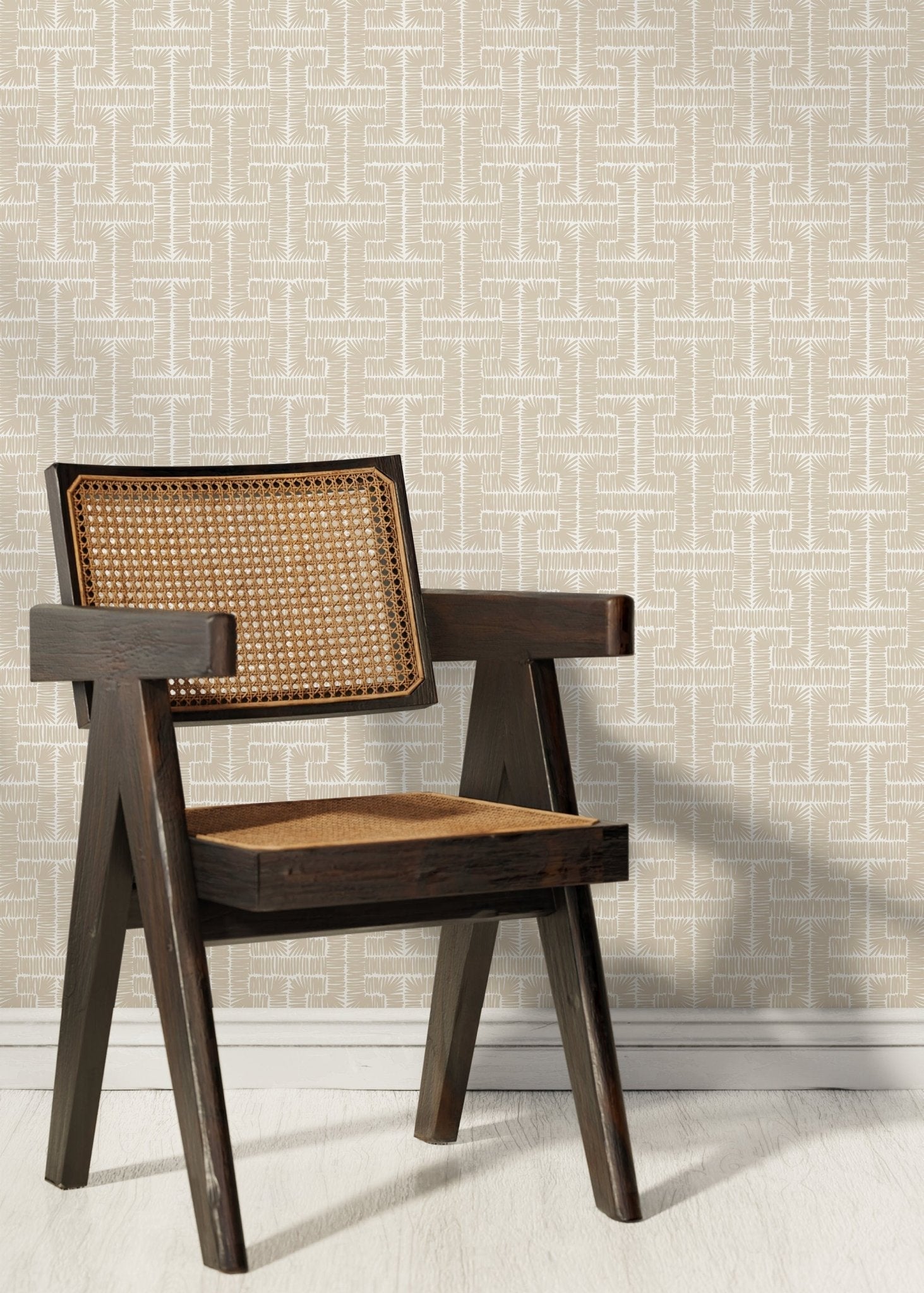 Modern Abstract Lines Wallpaper - D049 - WallTrend