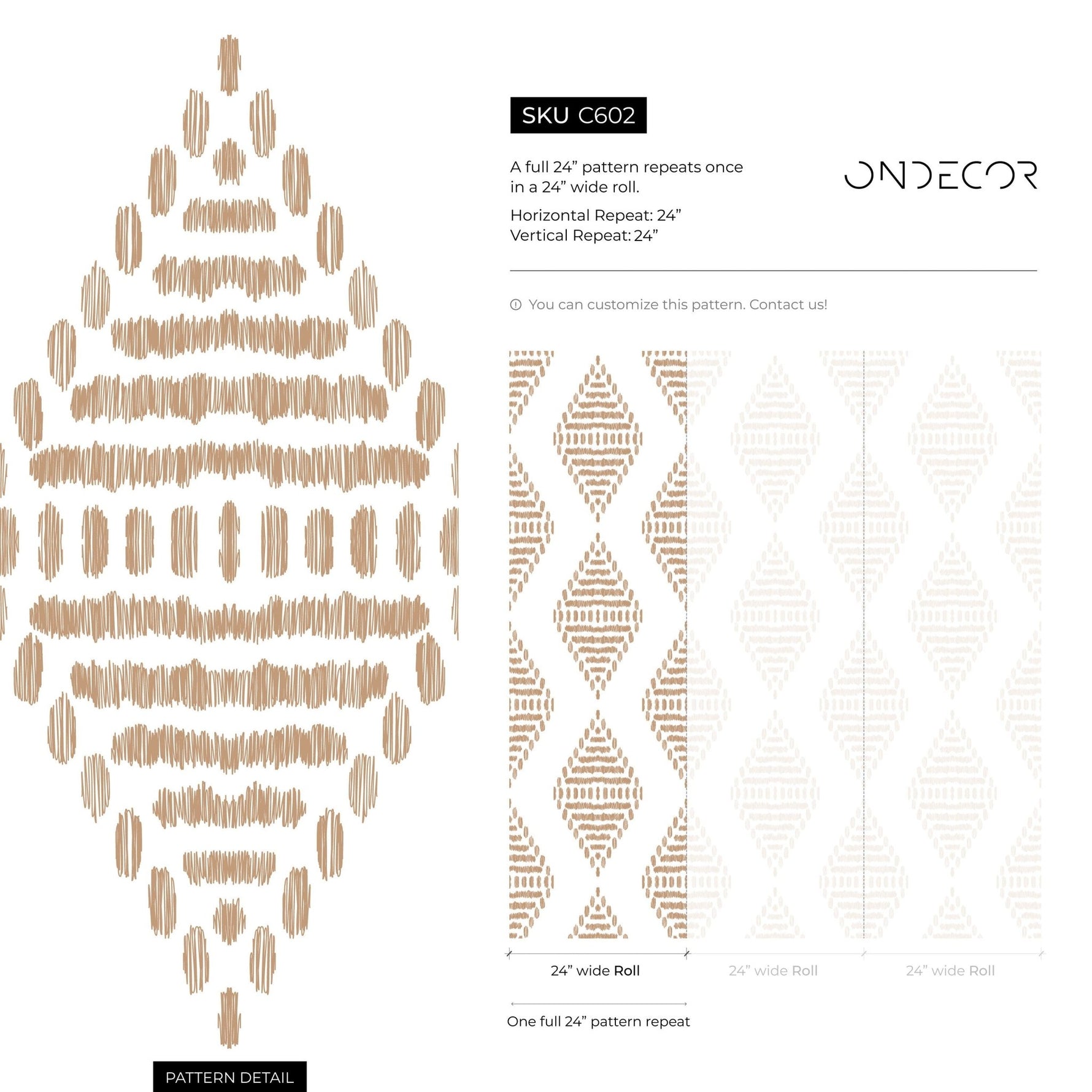 Modern Abstract Spots Wallpaper - C602 - WallTrend