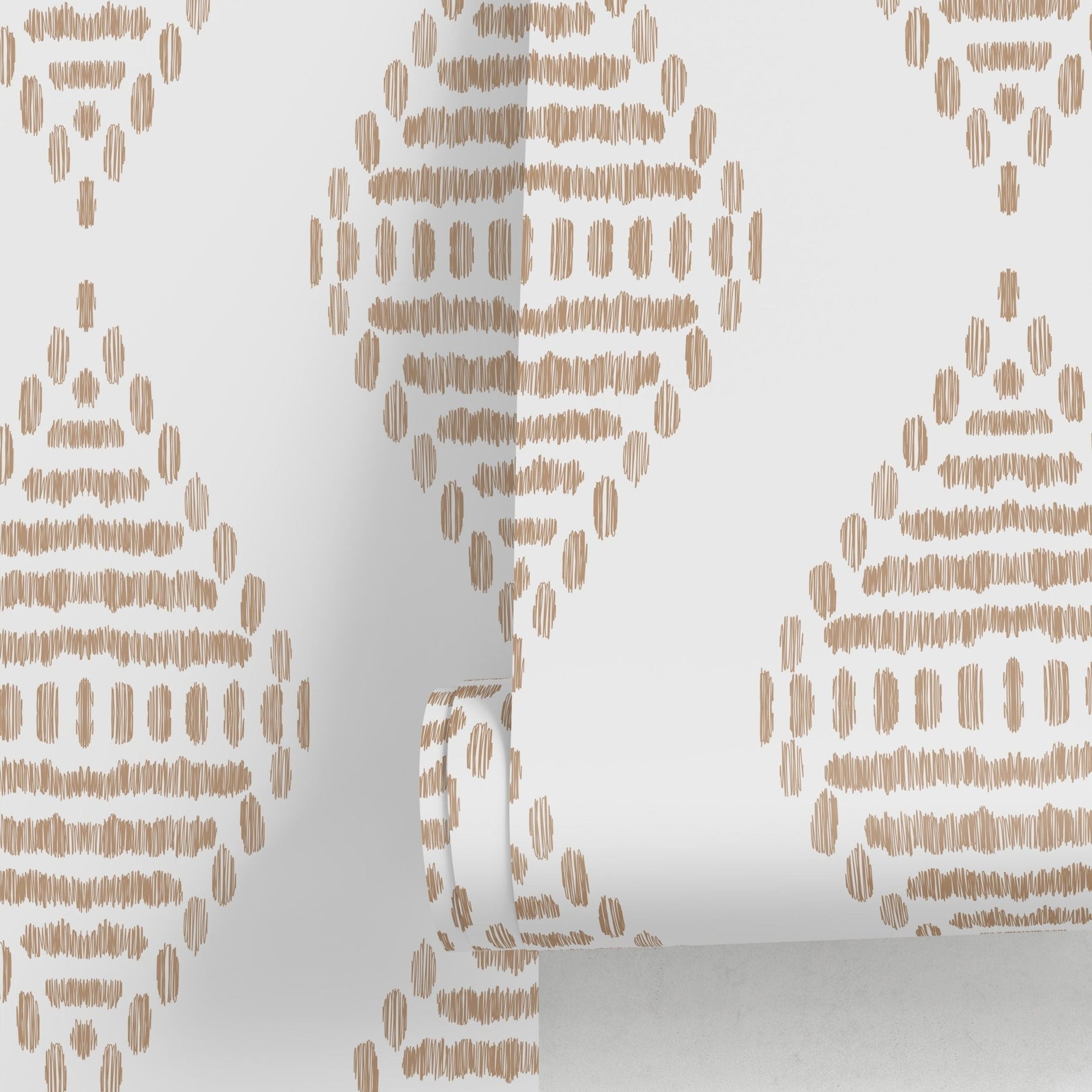 Modern Abstract Spots Wallpaper - C602 - WallTrend