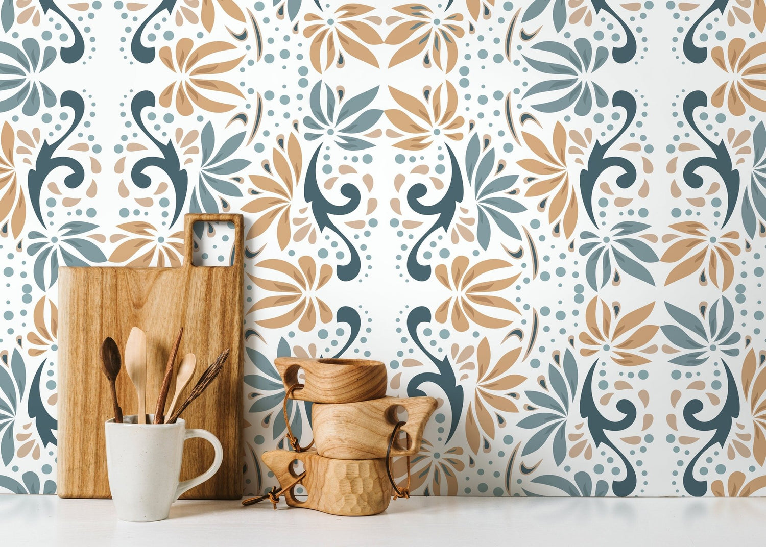 Modern Botanicals Wallpaper - D250 - WallTrend