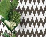 Modern Chevron Zigzag Wallpaper - C951 - WallTrend