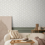 Modern Geometric Lines Wallpaper - C567 - WallTrend