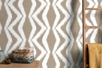 Modern Geometric Zigzag Wallpaper - C753 - WallTrend