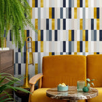 Modern Gold Stripes Wallpaper - A340 - WallTrend