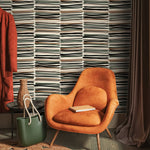 Modern Striped Wallpaper Abstract Wallpaper Peel and Stick and Traditional Wallpaper - D793 - WallTrend