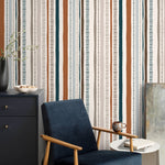 Modern Striped Wallpaper Abstract Wallpaper Peel and Stick and Traditional Wallpaper - D835 - WallTrend