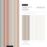 Modern Striped Wallpaper Geometric Wallpaper Peel and Stick and Traditional Wallpaper - D754 - WallTrend