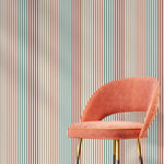 Modern Striped Wallpaper Geometric Wallpaper Peel and Stick and Traditional Wallpaper - D754 - WallTrend