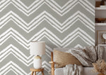 Modern Zigzag Pattern Wallpaper - C986 - WallTrend