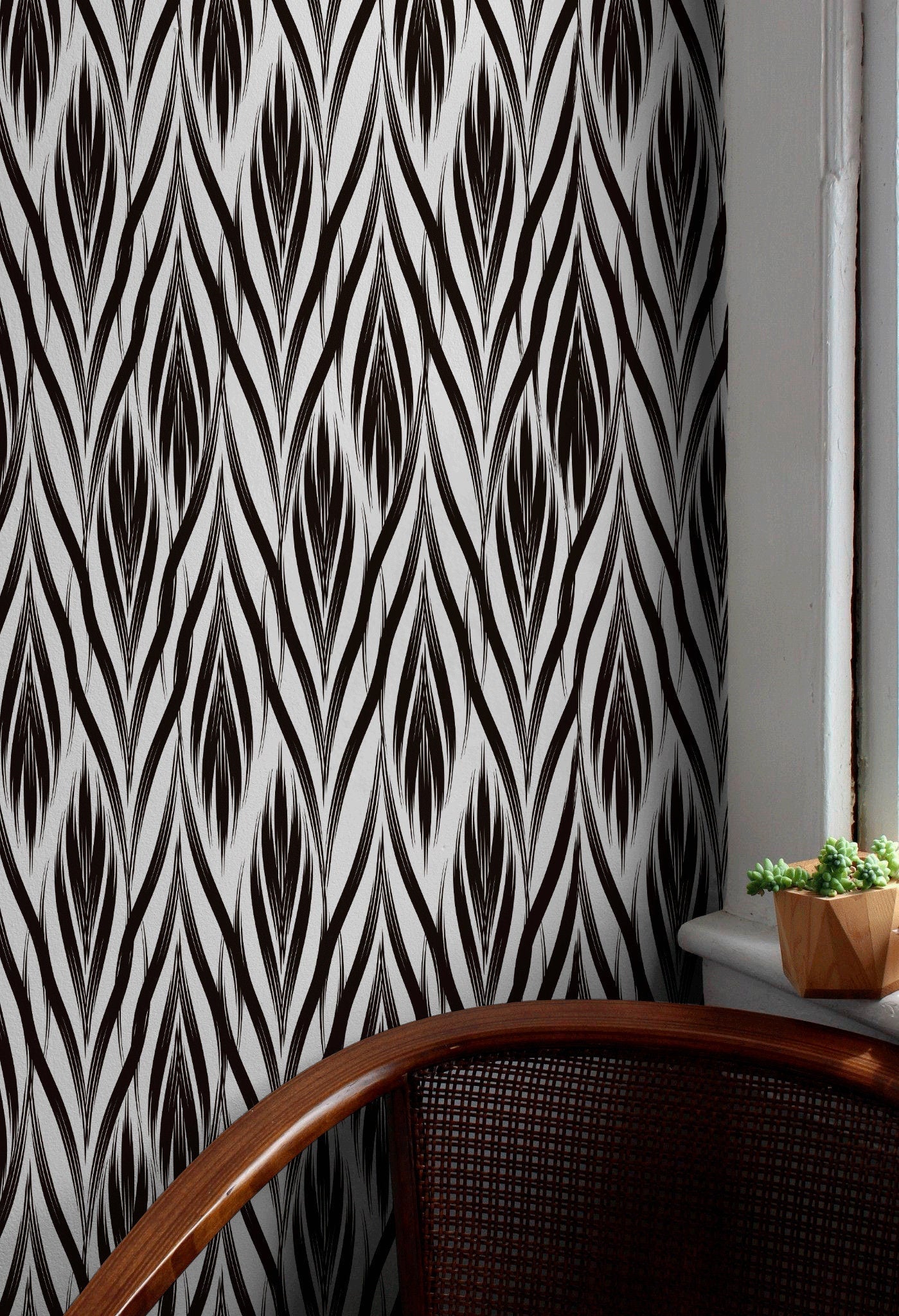 Monochrome Opulence Wallpaper - C101 - WallTrend