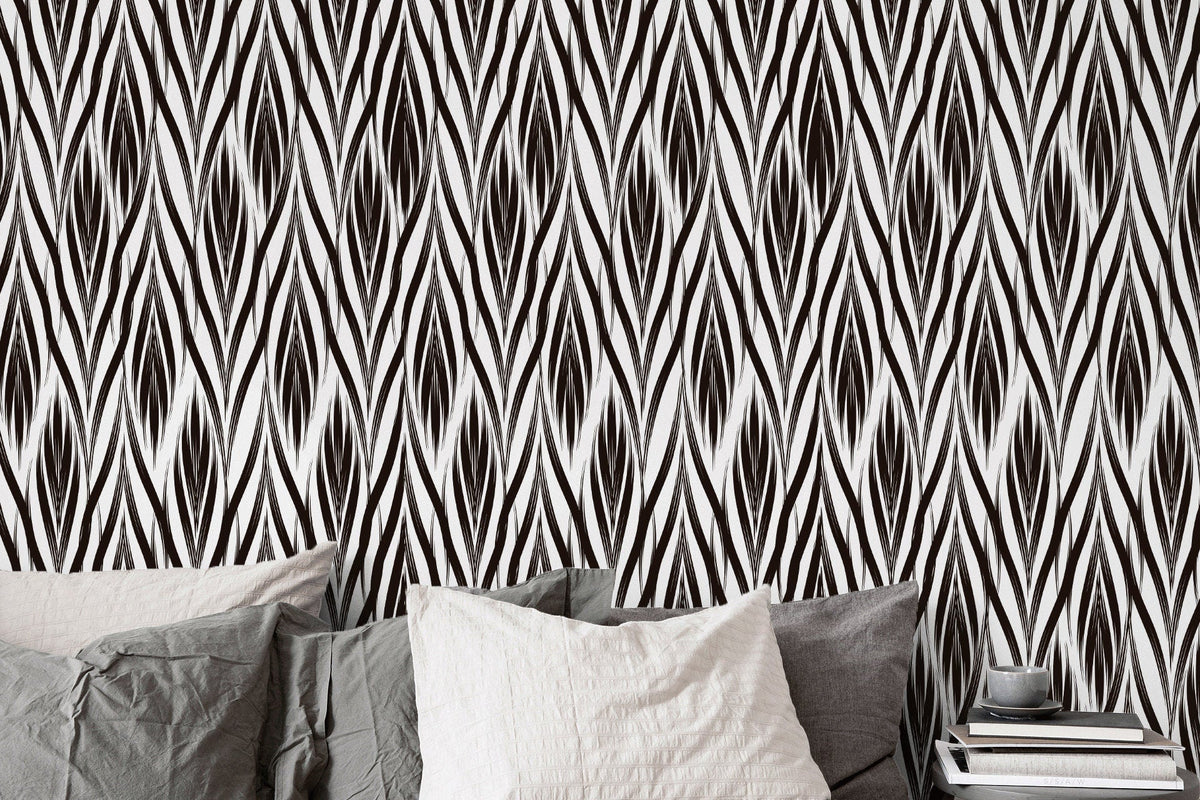 Monochrome Opulence Wallpaper - C101 - WallTrend