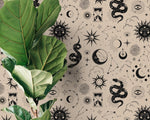 Mystical Celestial Bodies Wallpaper - D343 - WallTrend
