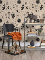 Mystical Celestial Bodies Wallpaper - D343 - WallTrend