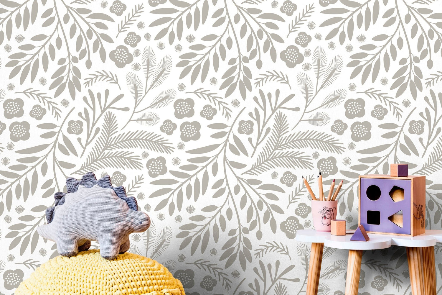 Natural Harmony Botanical Wallpaper - C232 - WallTrend