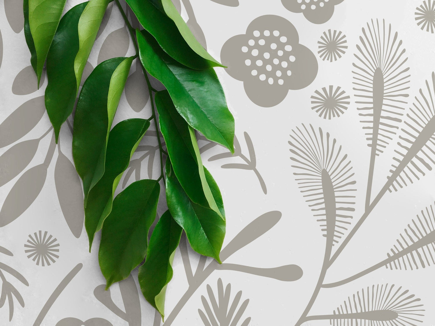 Natural Harmony Botanical Wallpaper - C232 - WallTrend