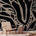 Nature - Inspired Abstract Foliage Wallpaper - D634 - WallTrend