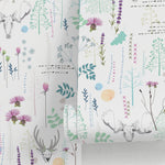 Nature - Inspired Botanical and Wildlife Illustration Wallpaper - A303 - WallTrend