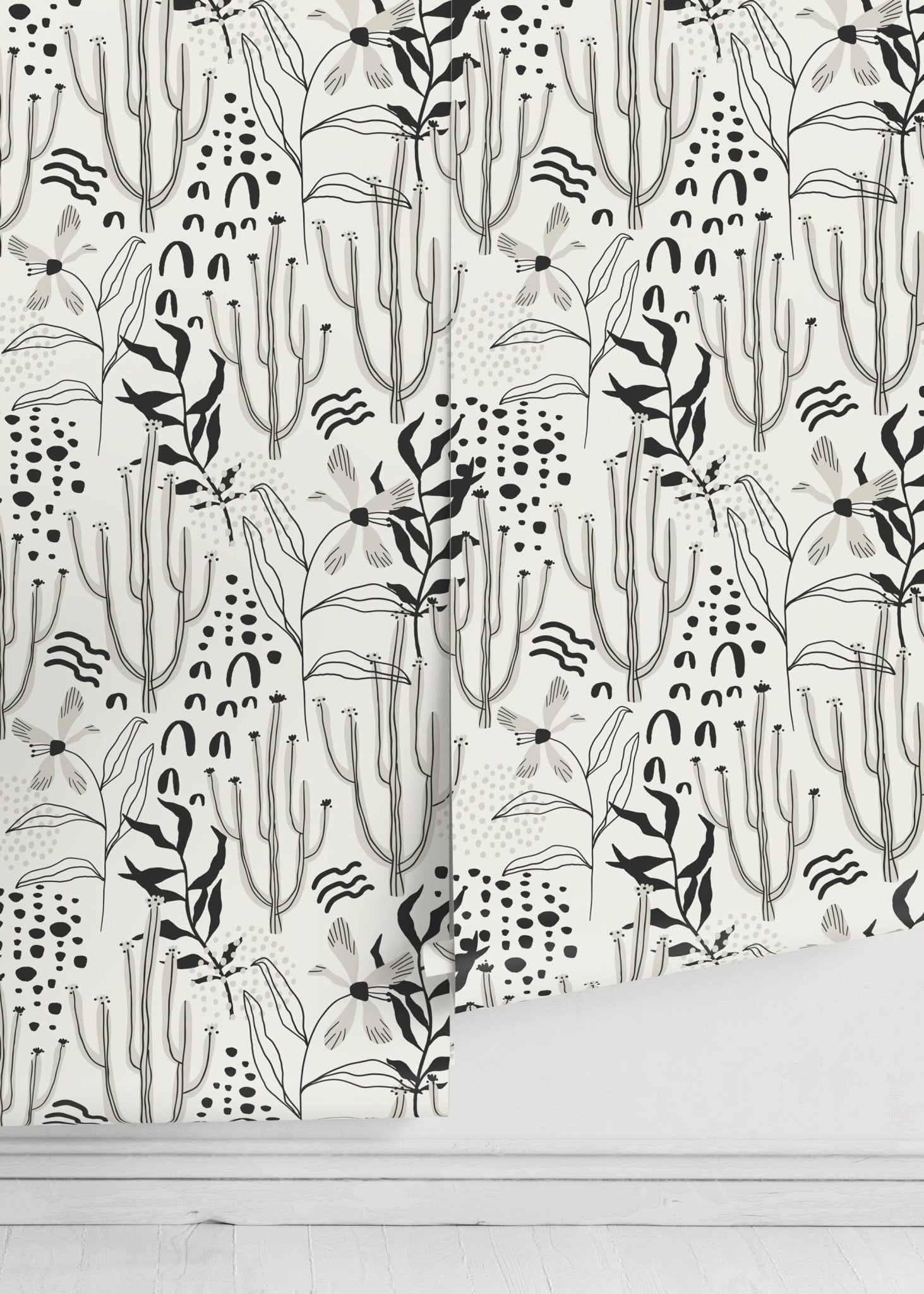 Nature - Inspired Botanical Illustrations Wallpaper - D315 - WallTrend