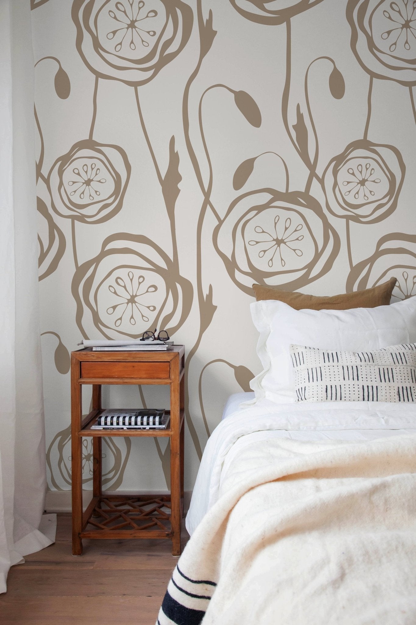 Nature - Inspired Botanical Wallpaper - C237 - WallTrend