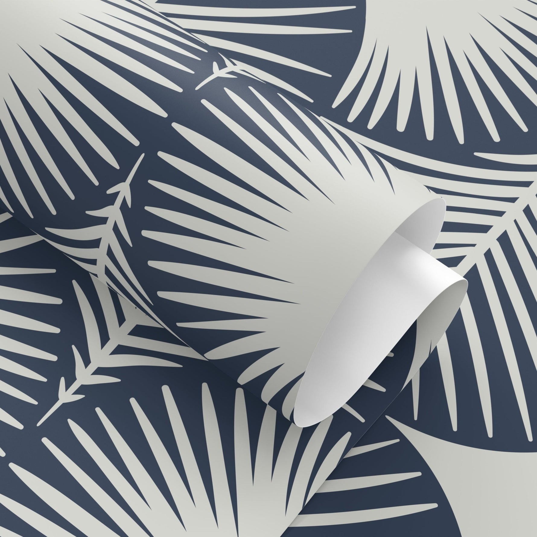 Nature - Inspired Leaf Pattern Wallpaper - C102 - WallTrend