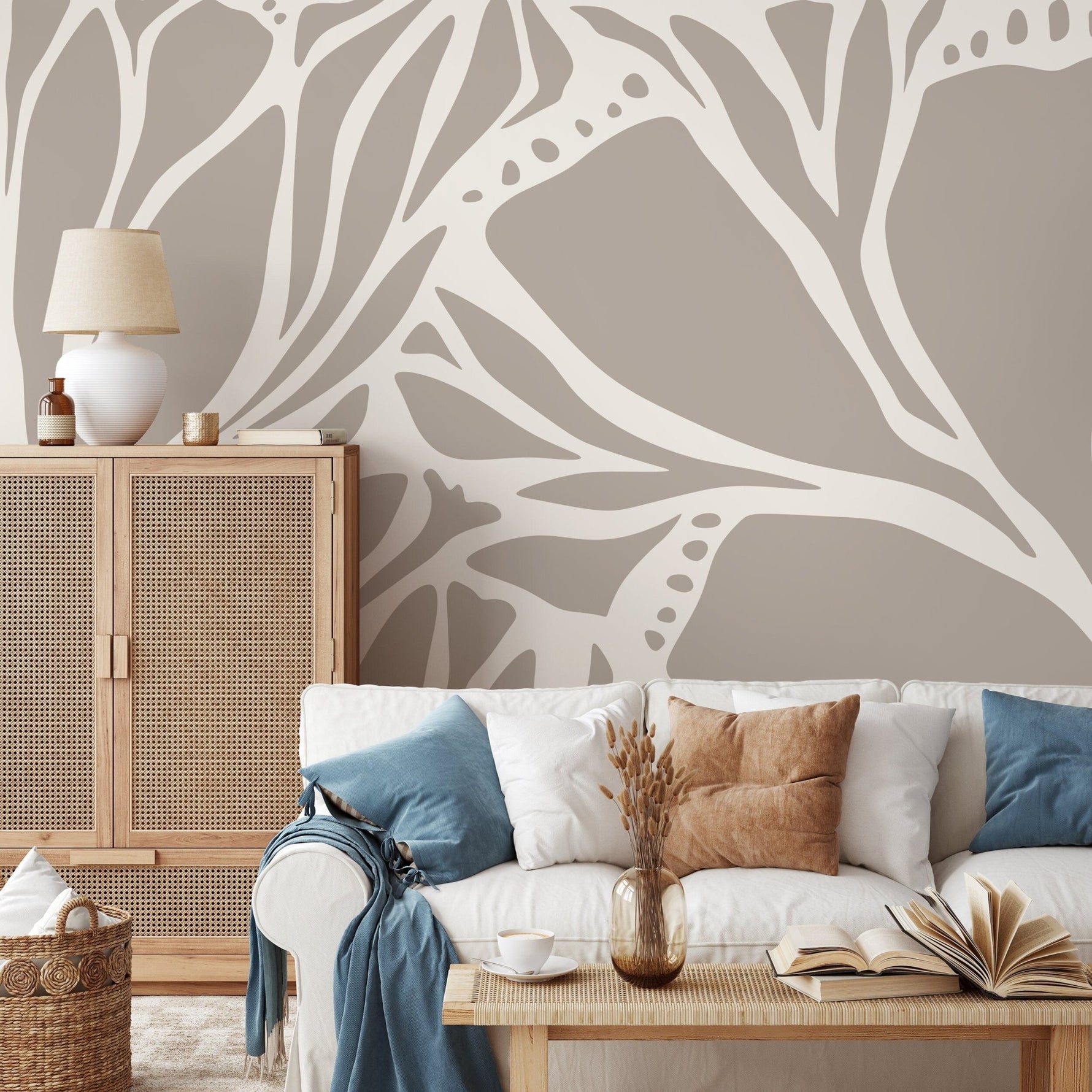 Natures Silhouette Wallpaper - D630 - WallTrend