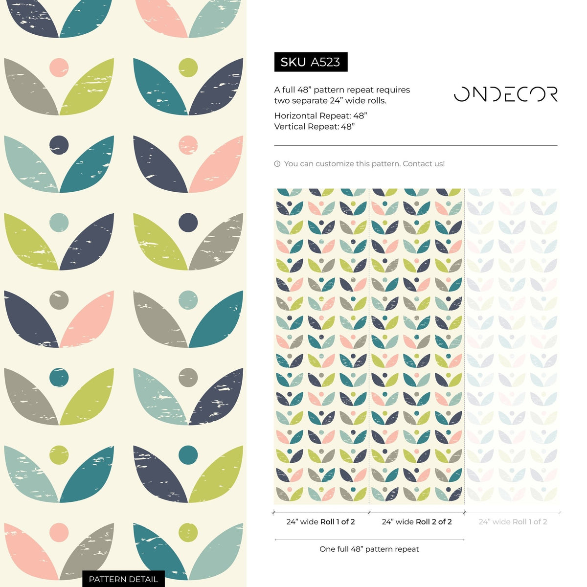Natures Whimsy Wallpaper - A523 - WallTrend