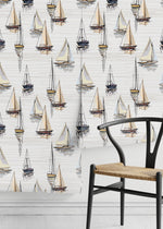 Nautical Reflections Wallpaper - D484 - WallTrend