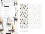 Nautical Reflections Wallpaper - D484 - WallTrend