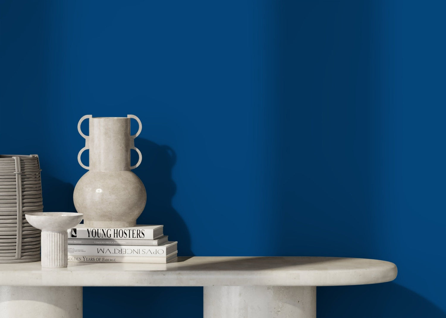 Navy Blue Elegance Wallpaper - D447 - WallTrend