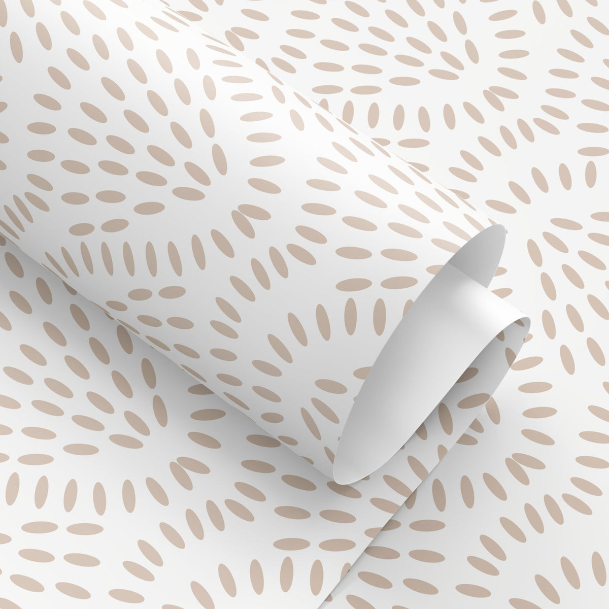Neutral Abstract Petal Wallpaper - C594 - WallTrend