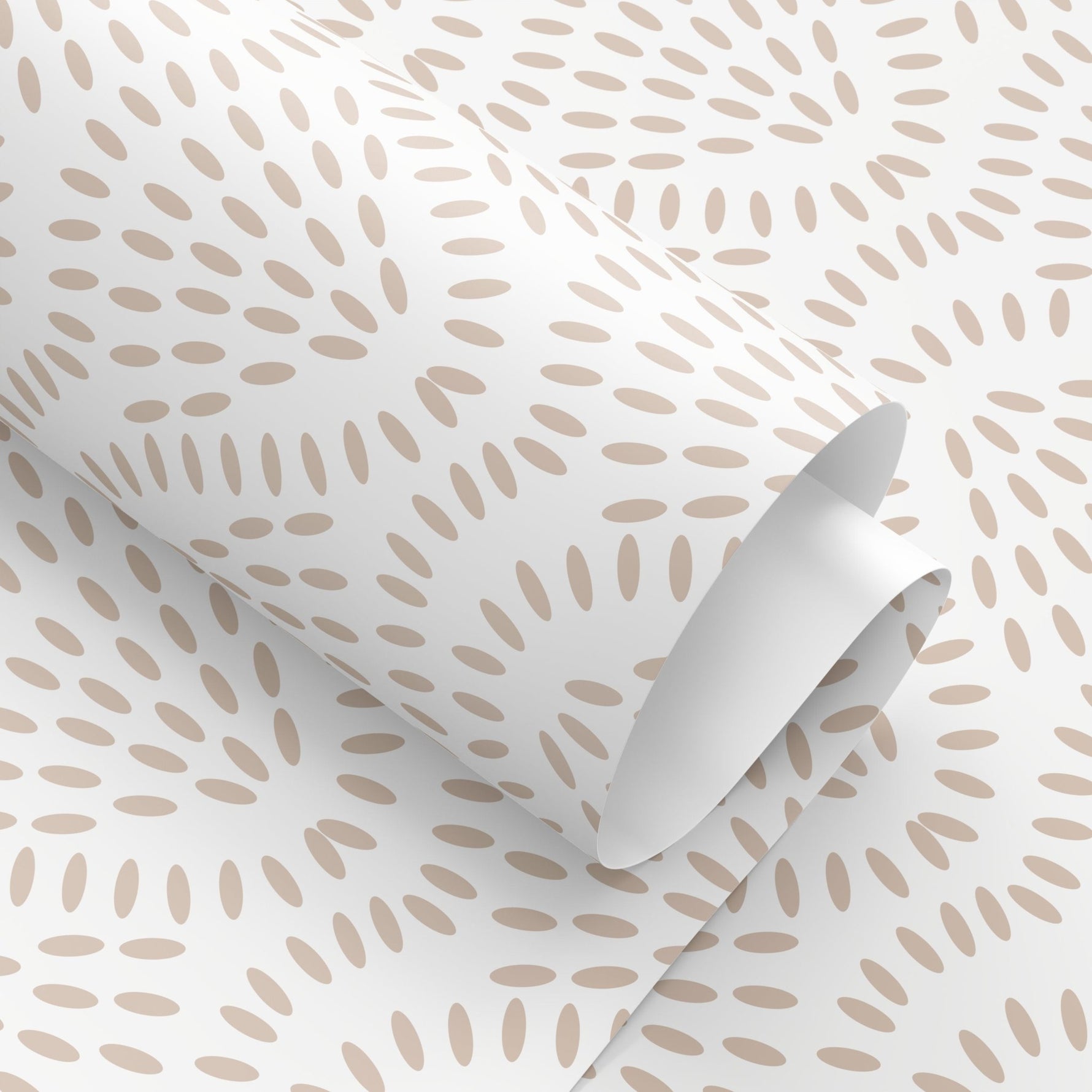 Neutral Abstract Petal Wallpaper - C594 - WallTrend