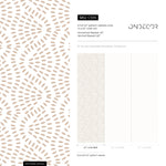 Neutral Abstract Petal Wallpaper - C594 - WallTrend