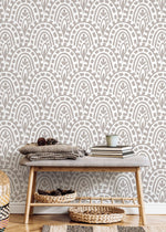 Neutral Abstract Wallpaper / Peel and Stick Wallpaper Removable Wallpaper Home Decor Wall Art Wall Decor Room Decor - D353 - WallTrend