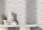 Neutral Abstract Wallpaper / Peel and Stick Wallpaper Removable Wallpaper Home Decor Wall Art Wall Decor Room Decor - D353 - WallTrend