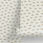 Neutral Arcs Wallpaper - SKU C588 - WallTrend