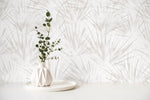 Neutral Floral Dandelion Wallpaper / Peel and Stick Wallpaper Removable Wallpaper Home Decor Wall Art Wall Decor Room Decor - C861 - WallTrend