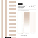 Neutral Striped Wallpaper Modern Geometric Wallpaper Peel and Stick and Traditional Wallpaper - D737 - WallTrend