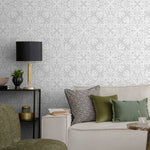 Neutral Vintage Wallpaper Victorian Wallpaper Peel and Stick and Traditional Wallpaper - A574 - WallTrend