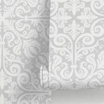 Neutral Vintage Wallpaper Victorian Wallpaper Peel and Stick and Traditional Wallpaper - A574 - WallTrend