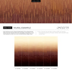 Ombre Rainfall Wallpaper - X158 - WallTrend