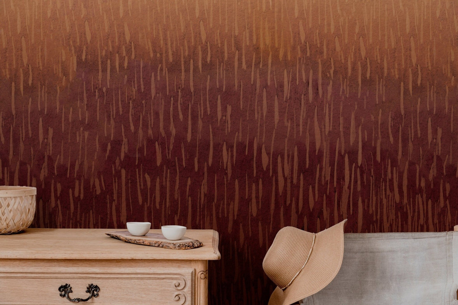 Ombre Rainfall Wallpaper - X158 - WallTrend