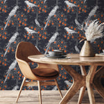 Orchard Parrot Wallpaper - A919 - WallTrend