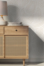 Organic Curves Wallpaper - C886 - WallTrend