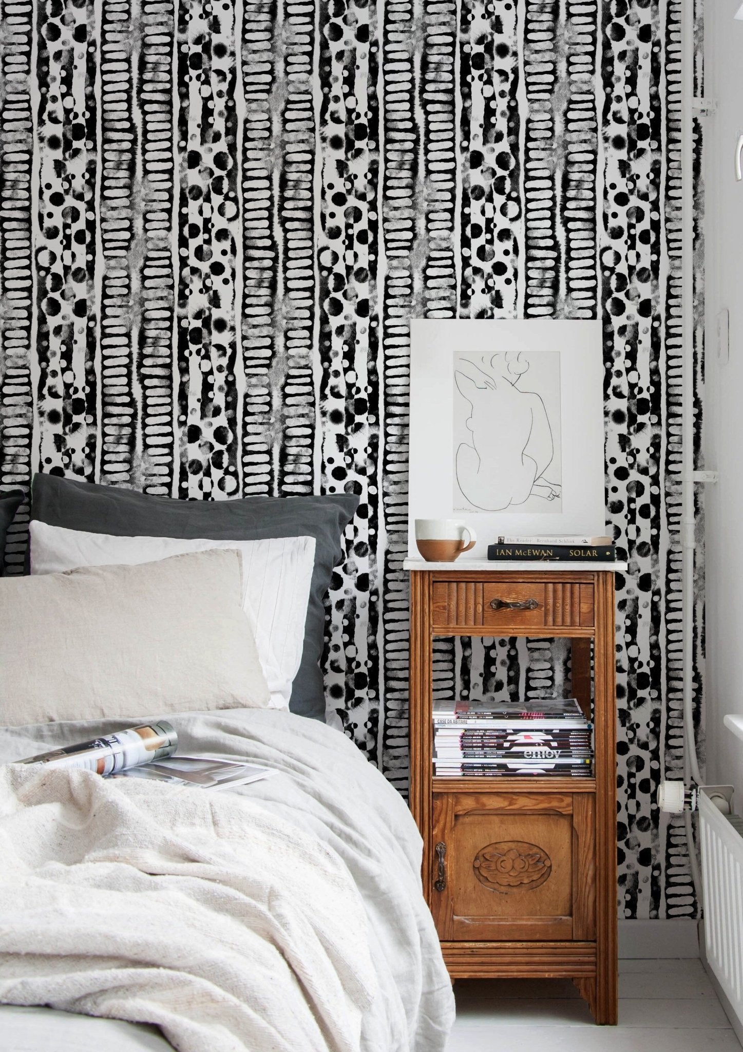Organic Ink Blots Wallpaper - X116 - WallTrend