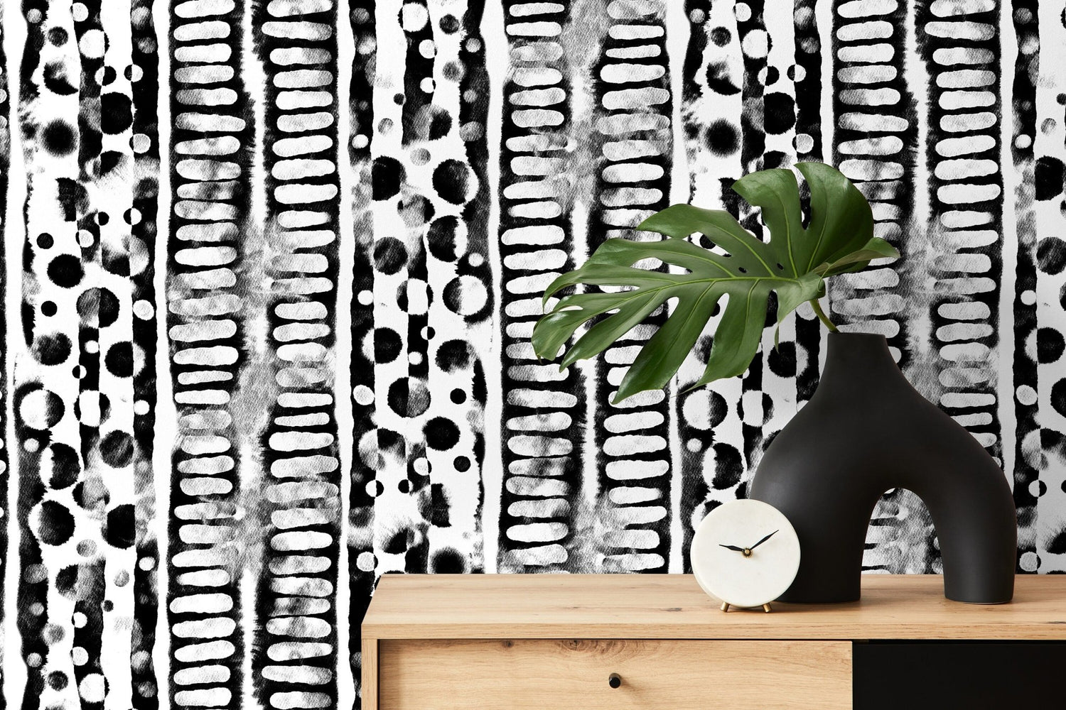 Organic Ink Blots Wallpaper - X116 - WallTrend
