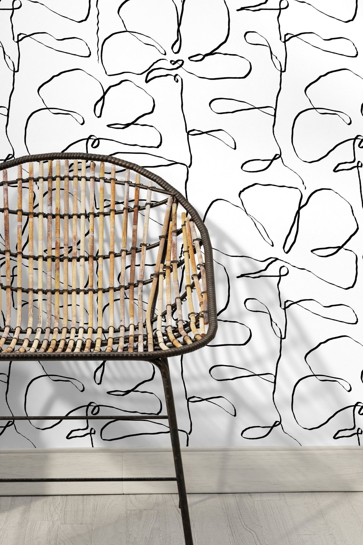 Organic Lines Wallpaper - C674 - WallTrend