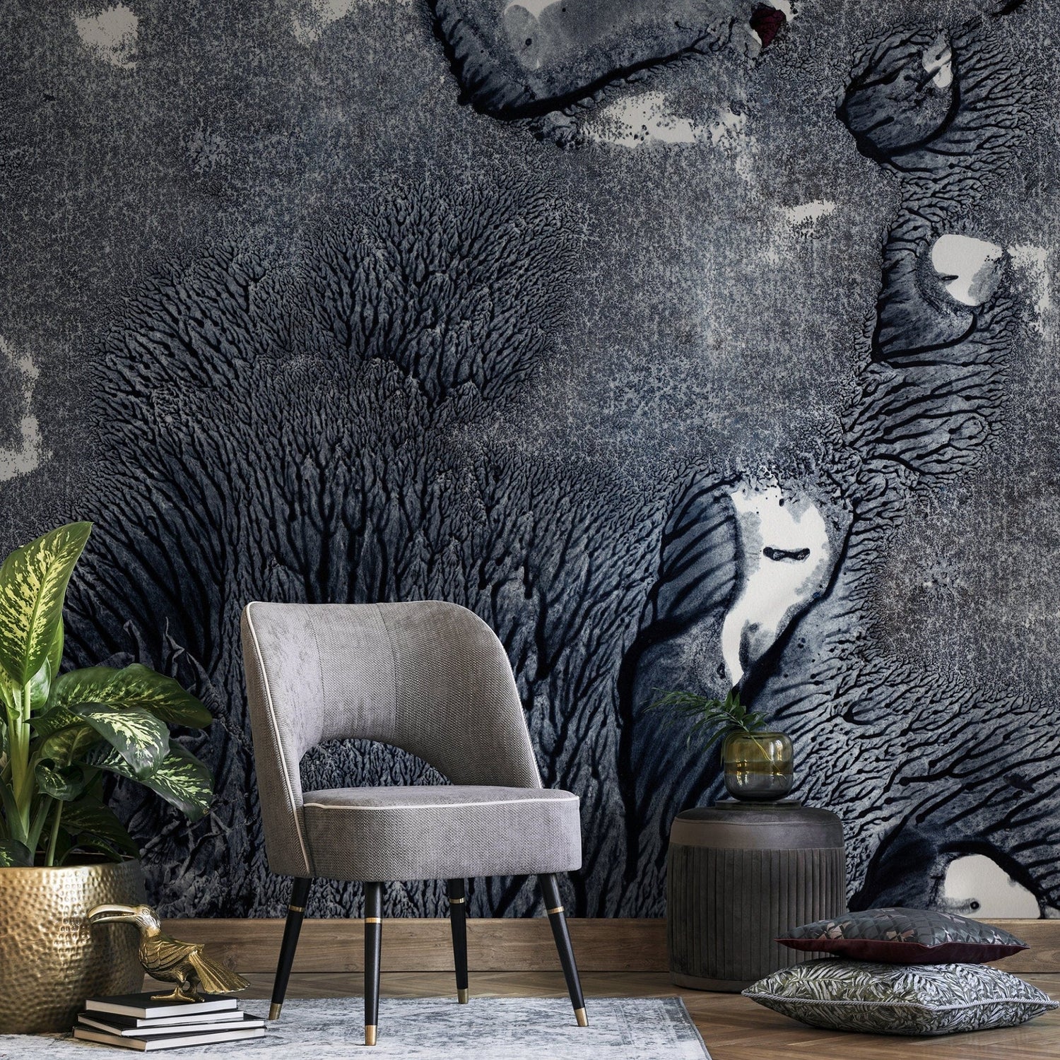 Organic Textures Wallpaper - A349 - WallTrend
